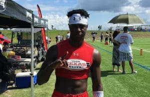 Florida Gators recruiting target Kary Vincent at the IMG 7-on-7 tournament- 1280x960