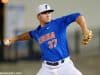 University of Florida closer Shaun Anderson pitches in the ninth inning of a 10-1 NCAA Regional win over Georgia Tech- Florida Gators baseball- 1280x852