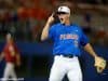 University of Florida closer Shaun Anderson reacts after closing out the Florida State Seminoles in the Gainesville Super Regional- Florida Gators baseball- 1280x852