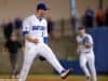 University of Florida junior Logan Shore reacts to the final out of a complete game victory against Vanderbilt- Florida Gators baseball- 1280x852