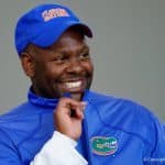 Florida Gators RB coach Tim Skipper coaching at FNL- 1280x853