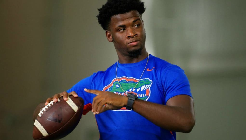 Florida Gators TE commit Kemore Gamble at FNL- 1280x855