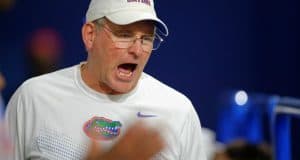 Florida Gators offensive line coach Mike Summers at Friday Night Lights- 1280x853