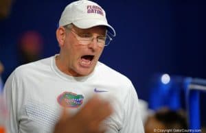 Florida Gators offensive line coach Mike Summers at Friday Night Lights- 1280x853