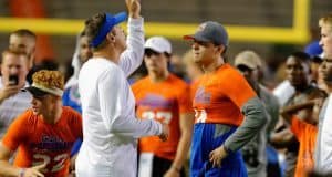 Florida Gators quarterback commit Jake Allen and offensive coordinator Doug Nussmeier- 1280x853