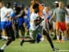 Florida Gators receiver target Jerry Jeudy catches a pass at Friday Night Lights- Florida Gators recruiting- 1280x852