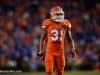 University of Florida cornerback Jalen Tabor lines up on defense in a win over Ole Miss at Ben Hill Griffin Stadium- Florida Gators football- 1280x852