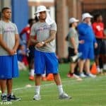 University of Florida cornerbacks Quincy Wilson and Jalen Tabor participate in the Jim McElwain football camp in Gainesville- Florida Gators football- 1280x852