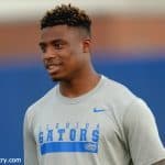 University of Florida freshman defensive back Chauncey Gardner works the Jim McElwain football camp in Gainesville- Florida Gators football- 1280x852