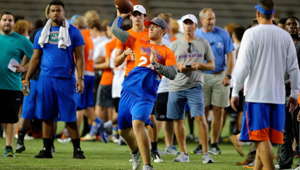 University of Florida quarterback commit Jake Allen throws a pass during Friday Night Lights- Florida Gators football- 1280x852