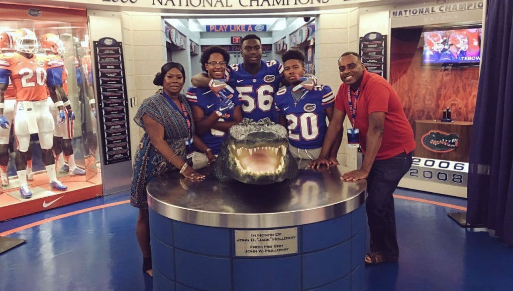 Defensive tackle Fred Hansard on his Florida Gators recruiting trip- 1280x960