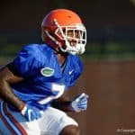 Florida Gators DB Duke Dawson at practice on August 24th- 1280x853