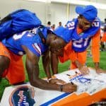 Florida Gators defensive back Joseph Putu at fan day- 1280x853