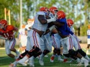 Florida Gators freshman offensive lineman Jawaan Taylor at practice on August 24th- 1280x853