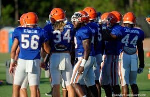 Florida Gators practice on August 24th just 10 days before the season- 1280x853