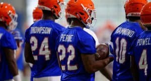 Florida Gators running backs Lamical Perine and Mark Thompson- 1280x853