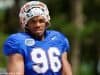 University of Florida defensive back CeCe Jefferson walks into a practice before the 2016 Florida Gators football season- Florida Gators football- 1280x852