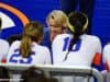 University of Florida volleyball coach Mary Wise coaches her team in a 2015 matchup against the Florida State Seminoles- Florida Gators volleyball- 1280x852