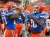 Florida Gators defensive backs Chaunce Gardner and Marcus Maye before North Texas - 1280x853