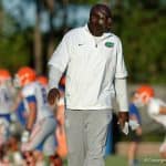 Florida Gators defensive line coach Chris Rumph at Gators practice in 2016- 1280x853