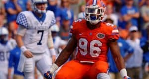 Florida Gators defensive lineman CeCe Jefferson makes a play against Kentucky- 1280x853