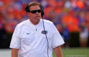 Florida Gators head coach Jim McElwain during the Kentucky game in 2016- 1280x853