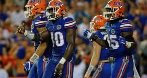 Florida Gators linebacker Jarrad Davis against UMass- 1280x853