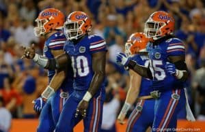 Florida Gators linebacker Jarrad Davis against UMass- 1280x853