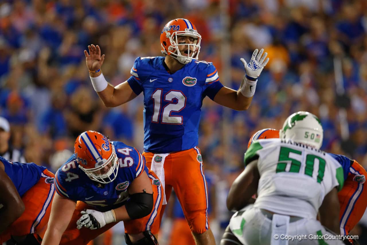 Five list of five for Florida Gators vs. North Texas