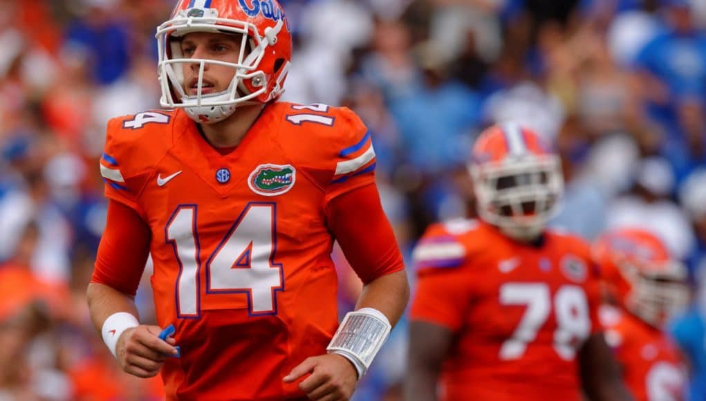 Florida Gators quarterback Luke Del Rio against Kentucky- 1280x853