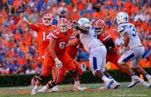 Florida Gators quarterback Luke Del Rio against Kentucky- 1280x853