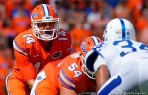 Florida Gators quarterback Luke Del Rio against Kentucky- Florida Gators football- 1280x851