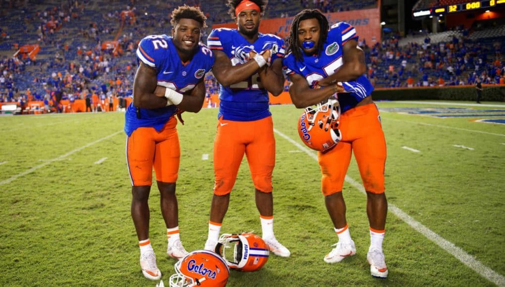 Florida Gators running backs together after North Texas- 1256x-839