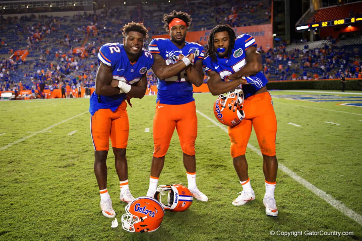 Florida Gators running backs embracing the fourheaded monster