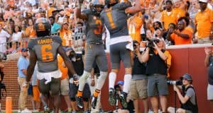 Tennessee Volunteers running back Jalen Hurd scores against Florida-1280x853