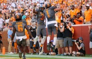 Tennessee Volunteers running back Jalen Hurd scores against Florida-1280x853
