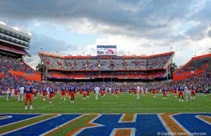 The Florida Gators football team prepares for the North Texas game- 1280x855