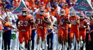 The Florida Gators take the field against Kentucky- 1280x853