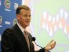 University of Florida Athletic Director Scott Stricklin addresses the media during his introductory press conference- Florida Gators football- 1280x852