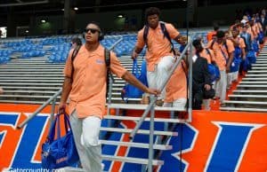 University of Florida cornerback Quincy enters Ben Hill Griffin Stadium during Gator walk before Kentucky- Florida Gators football- Florida Gators football- 1280x852