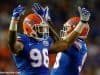 University of Florida defensive linemen CeCe Jefferson and Jachai Polite pump fans up during a win over North Texas- Florida Gators football- 1280x852