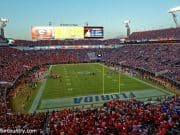 EverBank Field in Jacksonville is split 50-50 between Florida Gators and Georgia Bulldogs fans- Florida Gators football- 1280x854