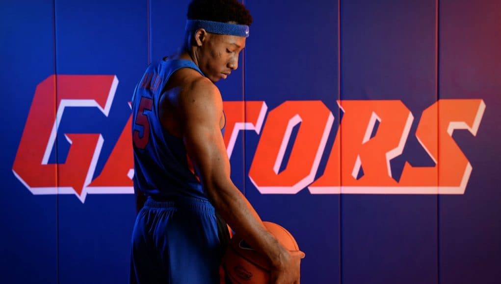 Florida Gators basketball player KeVaughn Allen at Media Days-1280x861