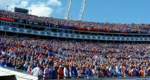 Florida Gators fans in Jacksonville in 2015 for the UGA game- 1280x853