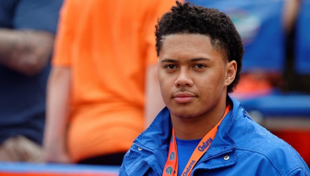 Florida Gators recruiting target Anthony Hines during his officail visit to Florida- 1280x853