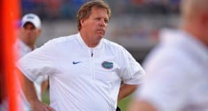 University of Florida head coach Jim McElwain reacts to a play during the Florida Gators 24-10 win over the Georgia Bulldogs- Florida Gators football- 1280x852