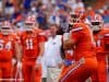 University of Florida quarterback Austin Appleby warms up before the Florida Gators game against Kentucky- Florida Gators football- 1280x852