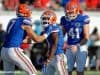 University of Florida safety Nick Washington celebrates after recovering a fumble in the end zone for a touchdown against Georgia- Florida Gators football- 1280x852