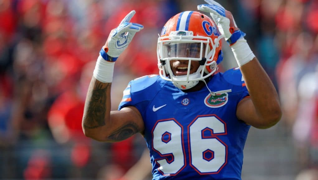 Florida Gators DE CeCe Jefferson during the Georgia game- 1280x853