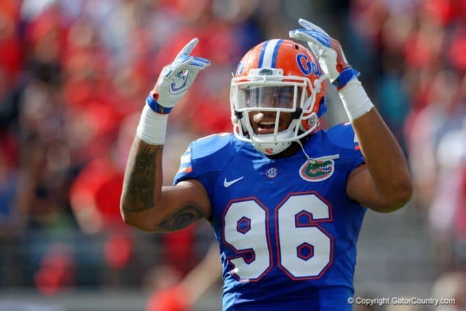 Florida Gators DE CeCe Jefferson during the Georgia game- 1280x853